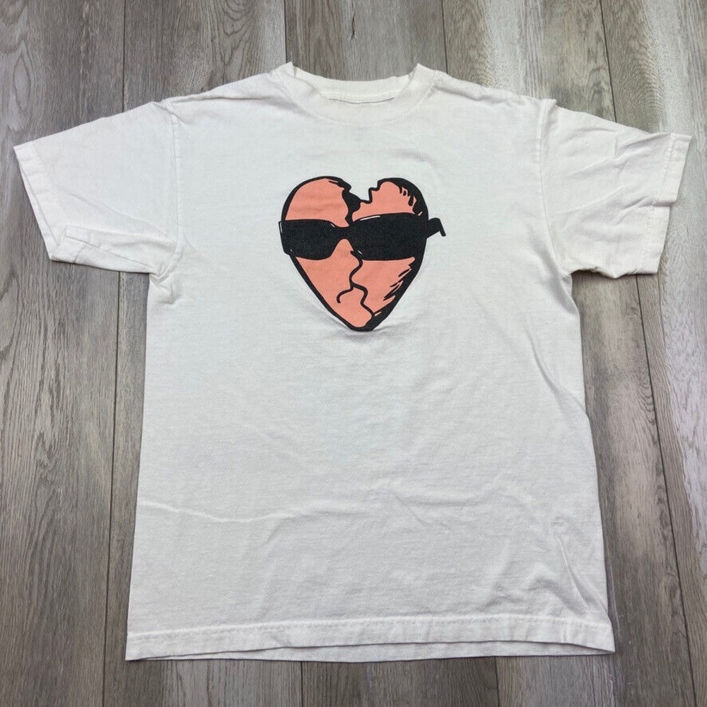 Tyler The Creator IGOR Shirt Mens Medium White Concert Tour Broken Heart *